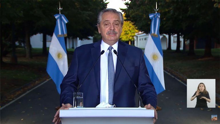 Fernández y las nuevas medidas: Queremos cuidar la salud, la economía y la presencialidad en las escuelas