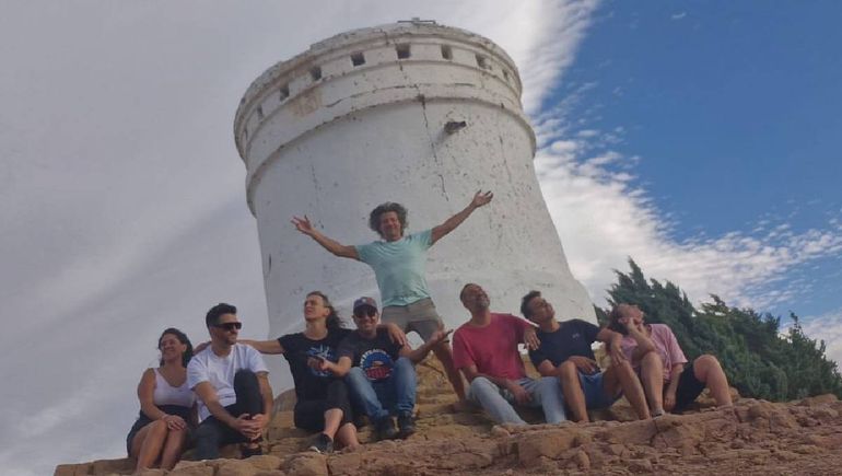 El torre&oacute;n en Chos Malal.