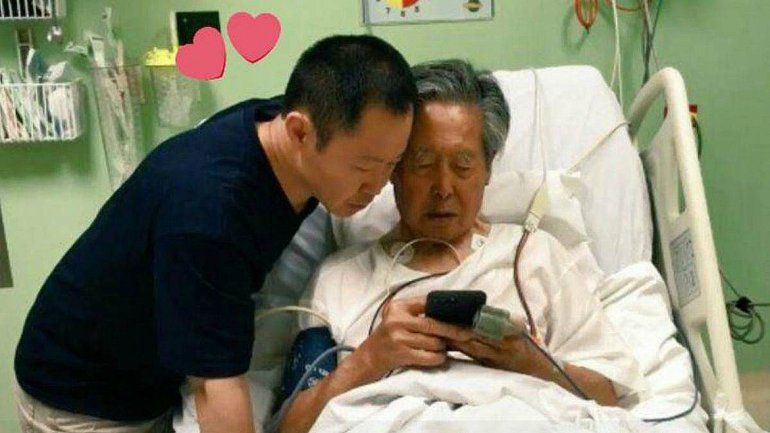 El ex presidente habló desde una sala de cuidados intensivos.