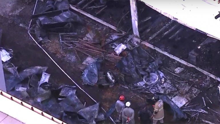 Al menos diez muertos por un incendio en el club Flamengo