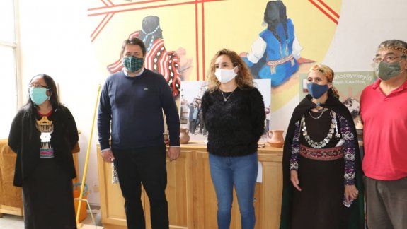 Gaido creó el Área de la Mujer Mapuche en el Municipio