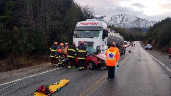 Murió el joven que se accidentó con su familia en la Ruta 40