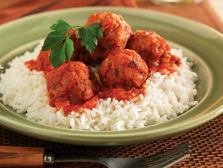 Arroz y albóndigas, una receta deliciosa. Arroz y albóndigas, una receta deliciosa.