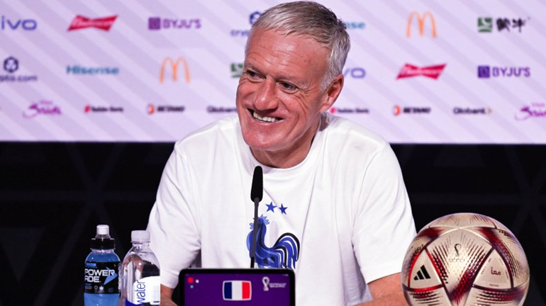 Irónico y molesto, qué dijo el DT de Francia previo a la final