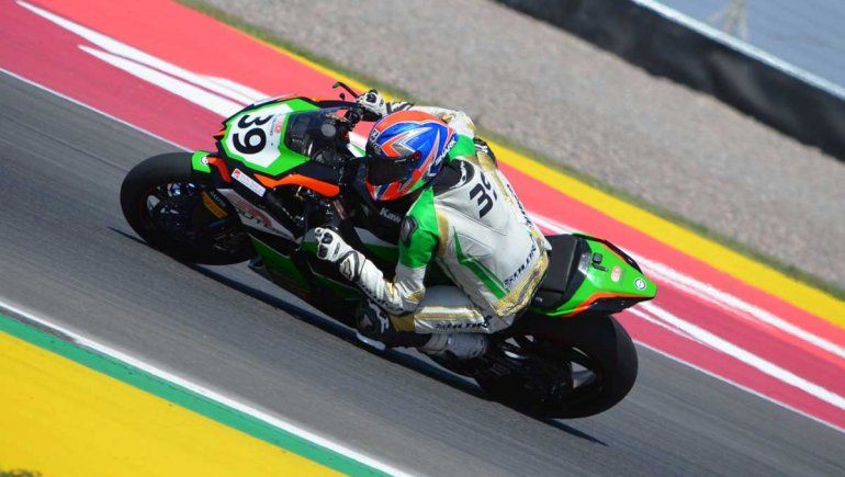 Marco Solorza corrió la primera final del Mundial de Superbike