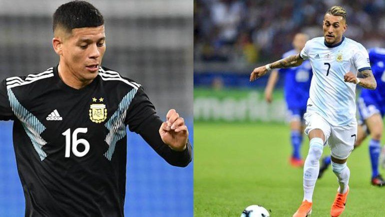 Pereyra y Rojo son bajas para la gira de la Selección