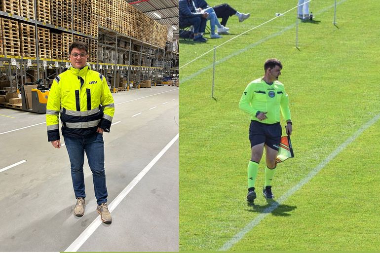 El árbitro neuquino que comenzó su sueño en Don Pedro y saltó a la liga de Dinamarca