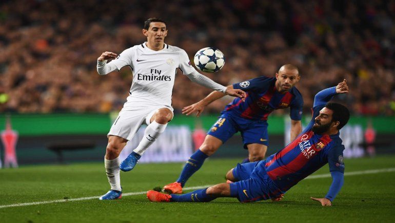 Barcelona vs PSG sin Ángel Di María