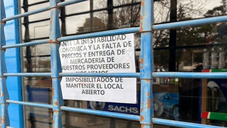 Un local histórico cerró temporalmente por la inflación