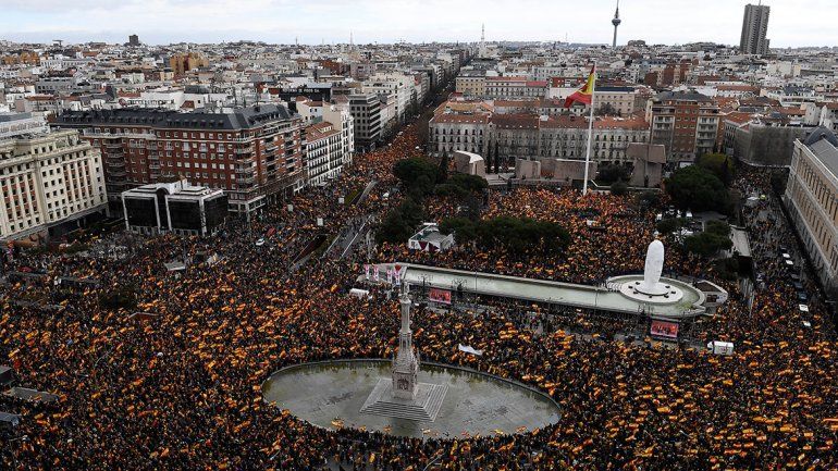 España: marcha contra Sánchez
