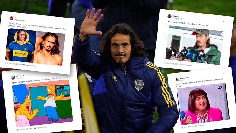 Edinson Cavani no pudo convertir en la victoria de Boca.