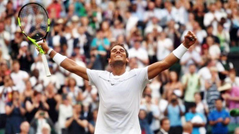 Con un juego agresivo, Nadal clasificó a octavos de final en Wimbledon