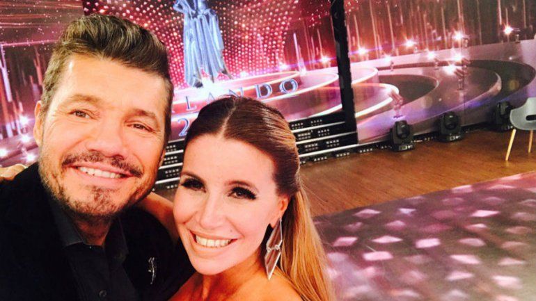 Peña y Tinelli tienen gran complicidad a la hora de hacer humor.