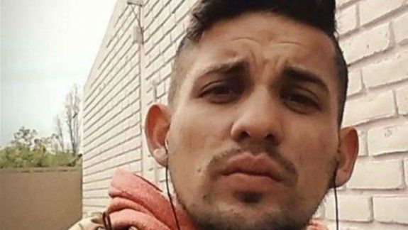Ismael Cajas, de 22 años, murió prácticamente en el acto.