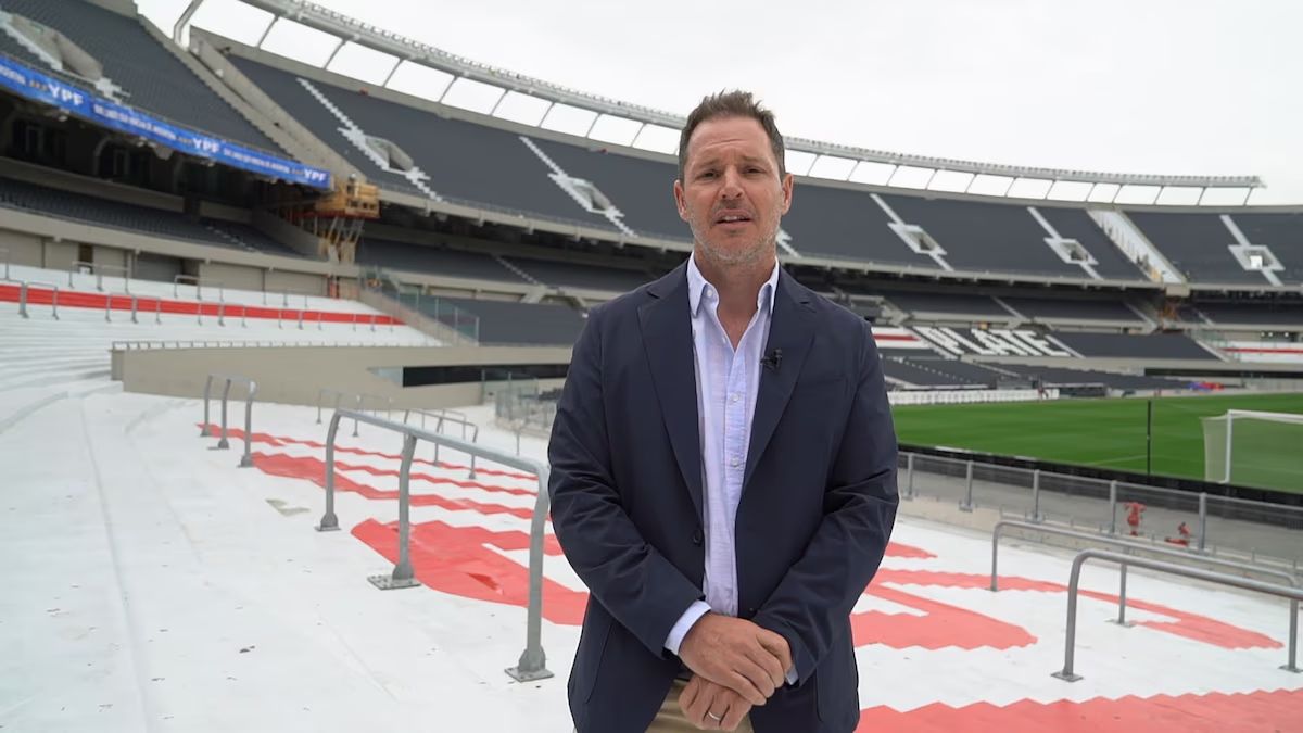 Jorge Brito, presidente de River