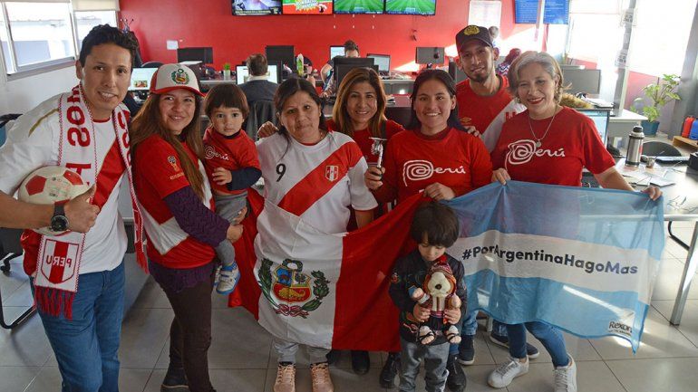 Los peruanos de Neuquén sueñan con un Maracanazo y agradecen el apoyo argentino