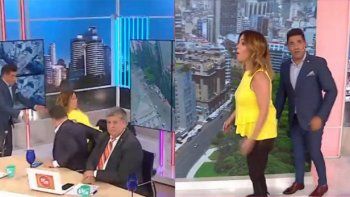 mira el tremendo porrazo en vivo de pia shaw