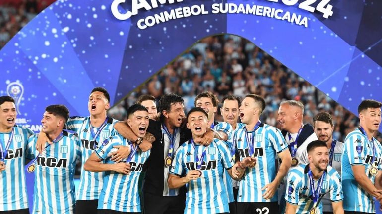 Racing campeón de la Sudamericana