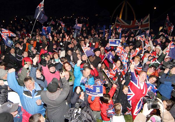 Para Cristina, los kelpers son ocupas de las Malvinas