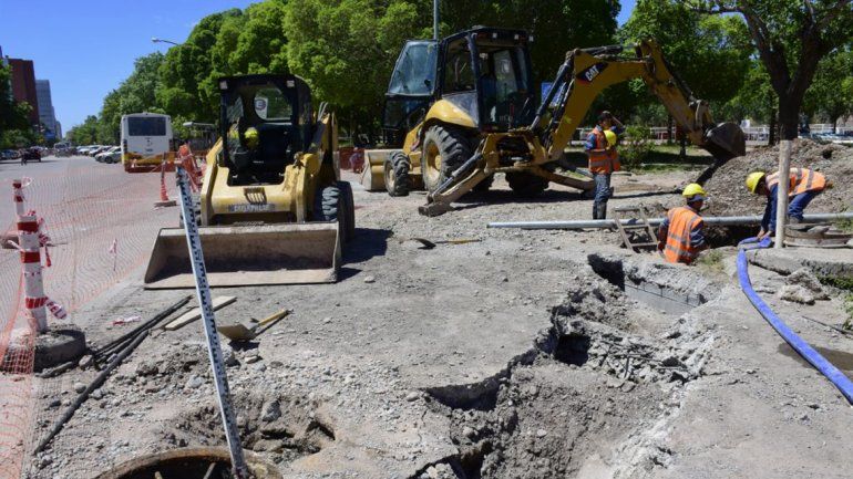 En poco tiempo la colectora mejorará las cloacas de media ciudad
