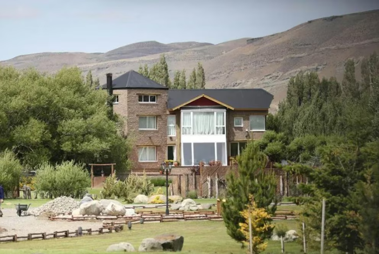 Casa de Cristina Kirchner en El Calafate. Casa de Cristina Kirchner en El Calafate.