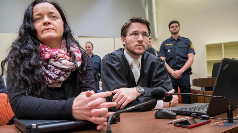 La neonazi lleva siete años en prisión preventiva. Ahora no saldrá más.