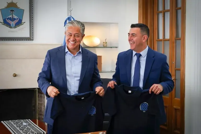 Rolando Figueroa y Nicolás Albarracín. Rolando Figueroa y Nicolás Albarracín.