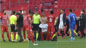 insolito: el juez lo termino antes e hizo volver a los jugadores por un minuto insolito: el juez lo termino antes e hizo volver a los jugadores por un minuto