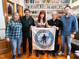 Cristina Kirchner se reunió con excombatientes de Malvinas.