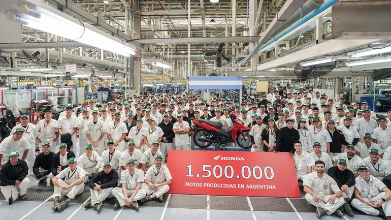 Honda ya produjo 1.5 millones de motos en Argentina. Honda ya produjo 1.5 millones de motos en Argentina.