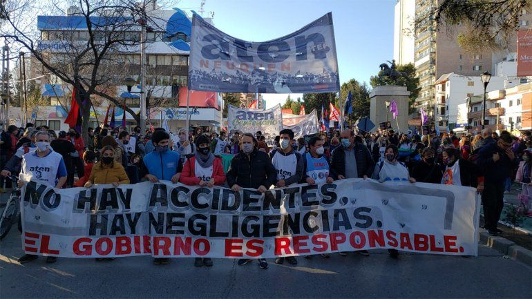 ATEN se moviliza a un año de la tragedia en Aguada San Roque