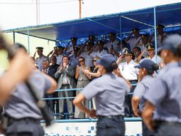 El acto del Día de la Policía se realizó en Los Menucos. El acto del Día de la Policía se realizó en Los Menucos.