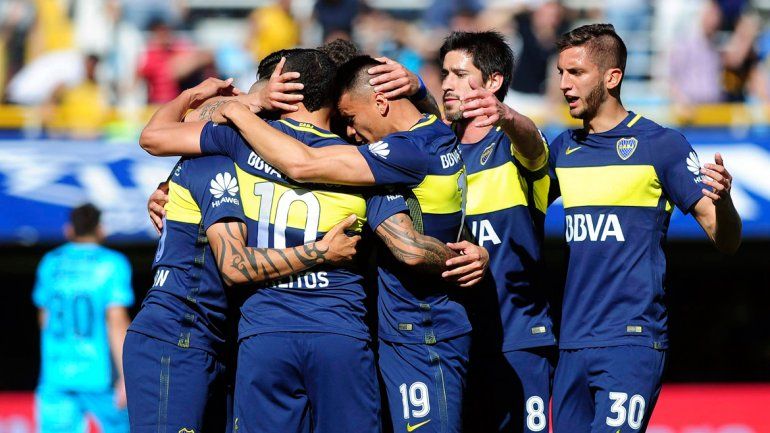 Boca goleó 4 a 0 a Temperley y vuelve a ilusionarse
