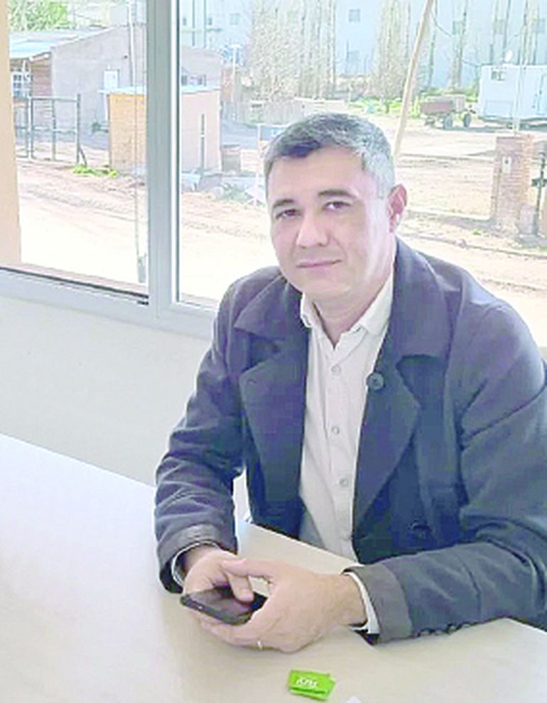 MIlton Morales, de Añelo, planteó el requerimiento de obras y servicios.