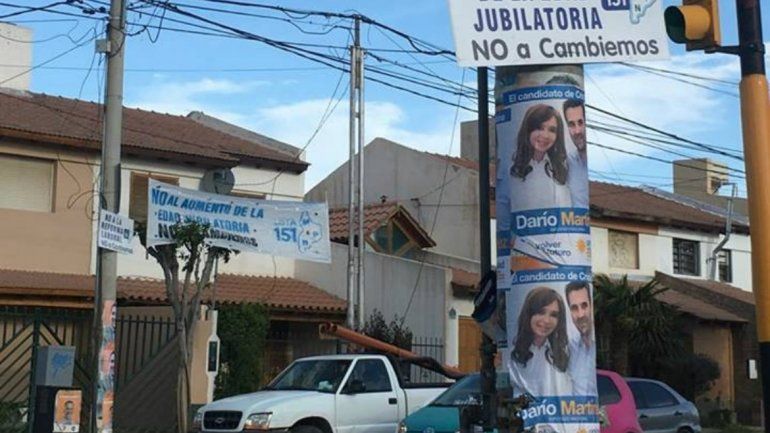 Quiroga pidió que empiecen a limpiar el enchastre que dejaron