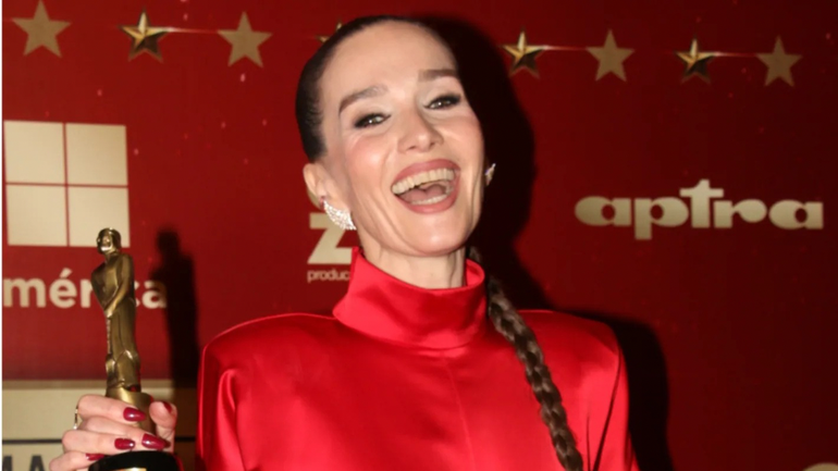 Natalia Oreiro se llevó el oro en los Martin Fierro de Cine y series
