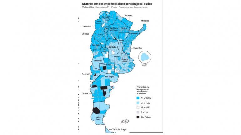 Prueba Aprender: Neuquén, entre las provincias con mejor desempeño