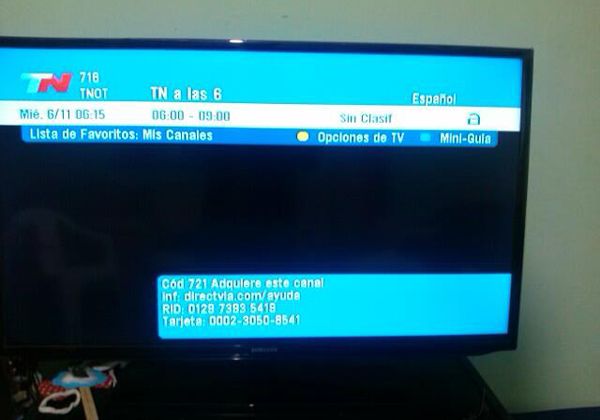 Problemas en DirecTV con canales del Grupo Clarín