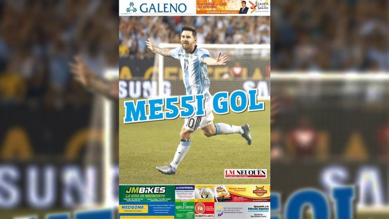 Con la edición impresa de LM Neuquén pedí tu póster de Messi