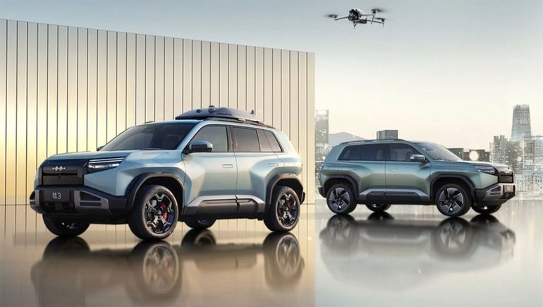 BYD Leopard T3. BYD Leopard T3.