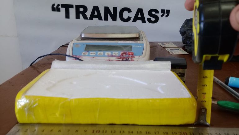 Detuvieron a pasajero con cocaína que viajaba a Neuquén