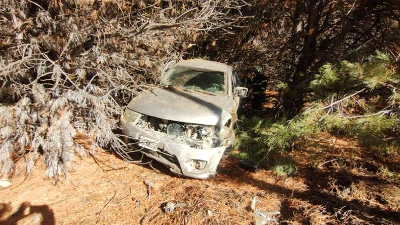 El accidente ocurrió este miercoles en horas del mediodía. | LM Neuquen El accidente ocurrió este miercoles en horas del mediodía.