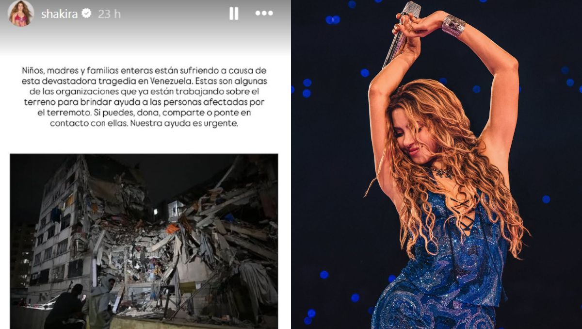Shakira compartió una historia en Instagram con el fin de obtener donaciones para Venezuela.