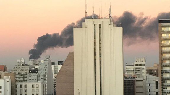 Qué fue la impresionante nube que se vio en la ciudad