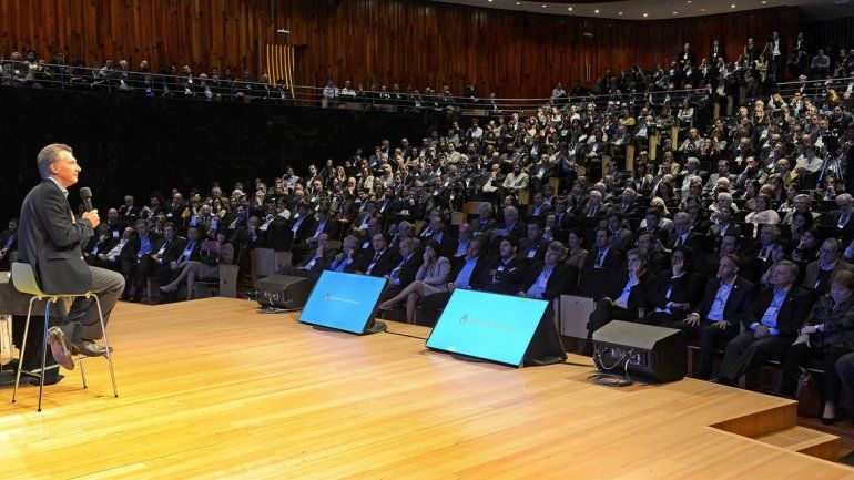 Macri le contará a un auditorio multisectorial sus proyectos de acá al 2019.