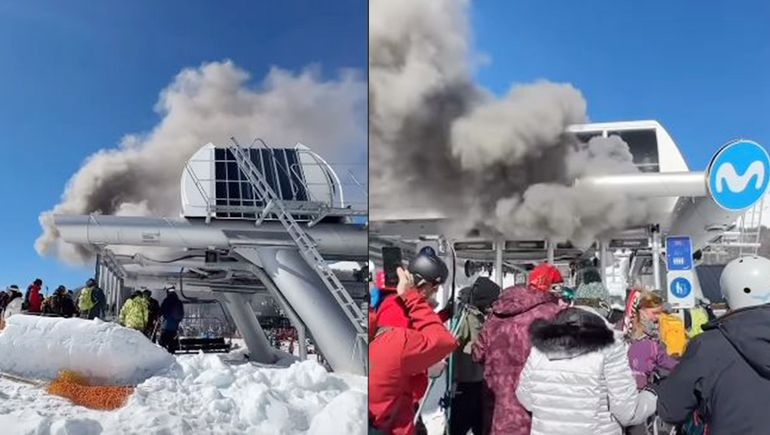 Cerro Chapelco: ¿Qué fue el intenso humo en una aerosilla?