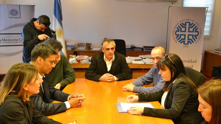 Los dirigentes de Libres del Sur se reunieron con Crisafulli.