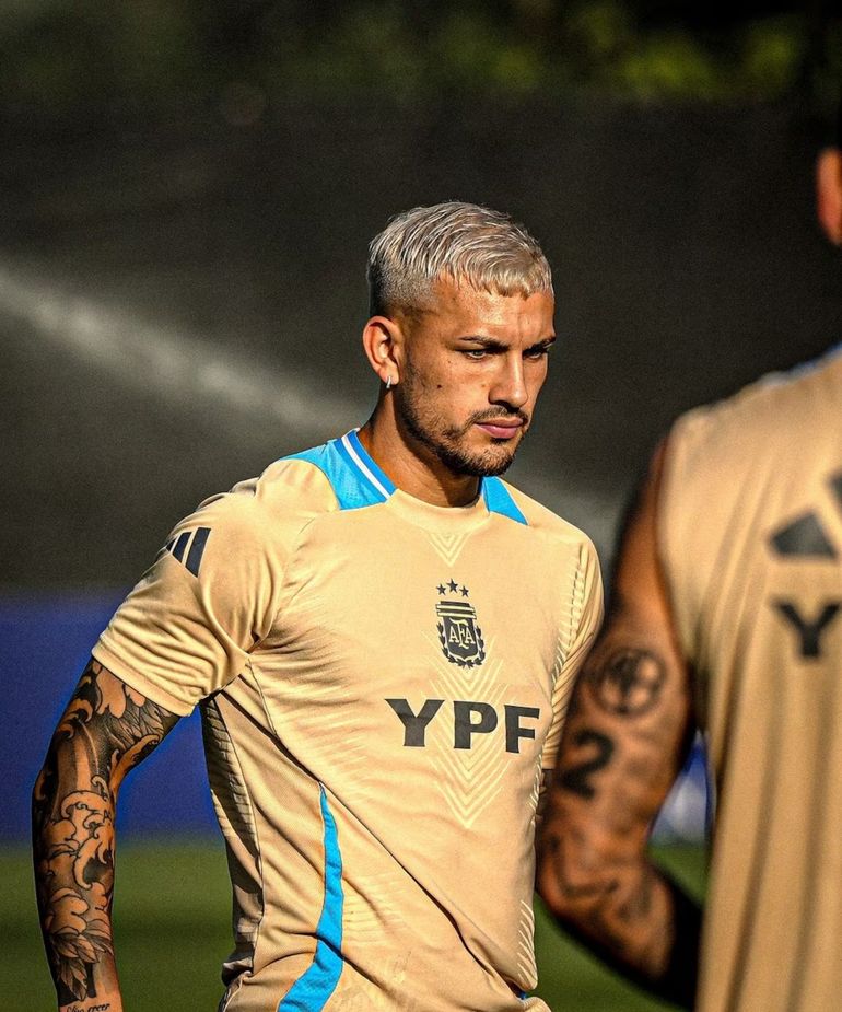 El nuevo look de Leandro Paredes El nuevo look de Leandro Paredes