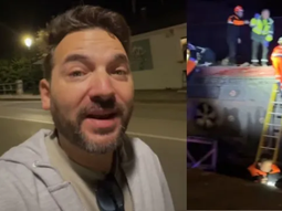 El standpero argentino fue una de las personas que estaba a bordo de uno de los trenes. El standpero argentino fue una de las personas que estaba a bordo de uno de los trenes.