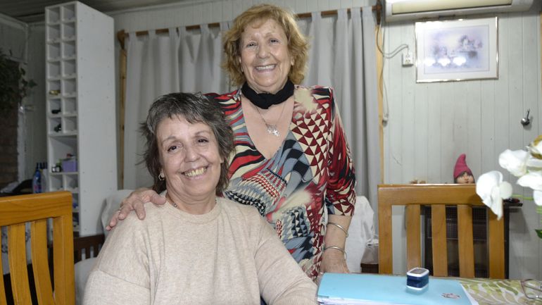 Graciela junto a su madre, otro de sus pilares fundamentales. Graciela junto a su madre, otro de sus pilares fundamentales.